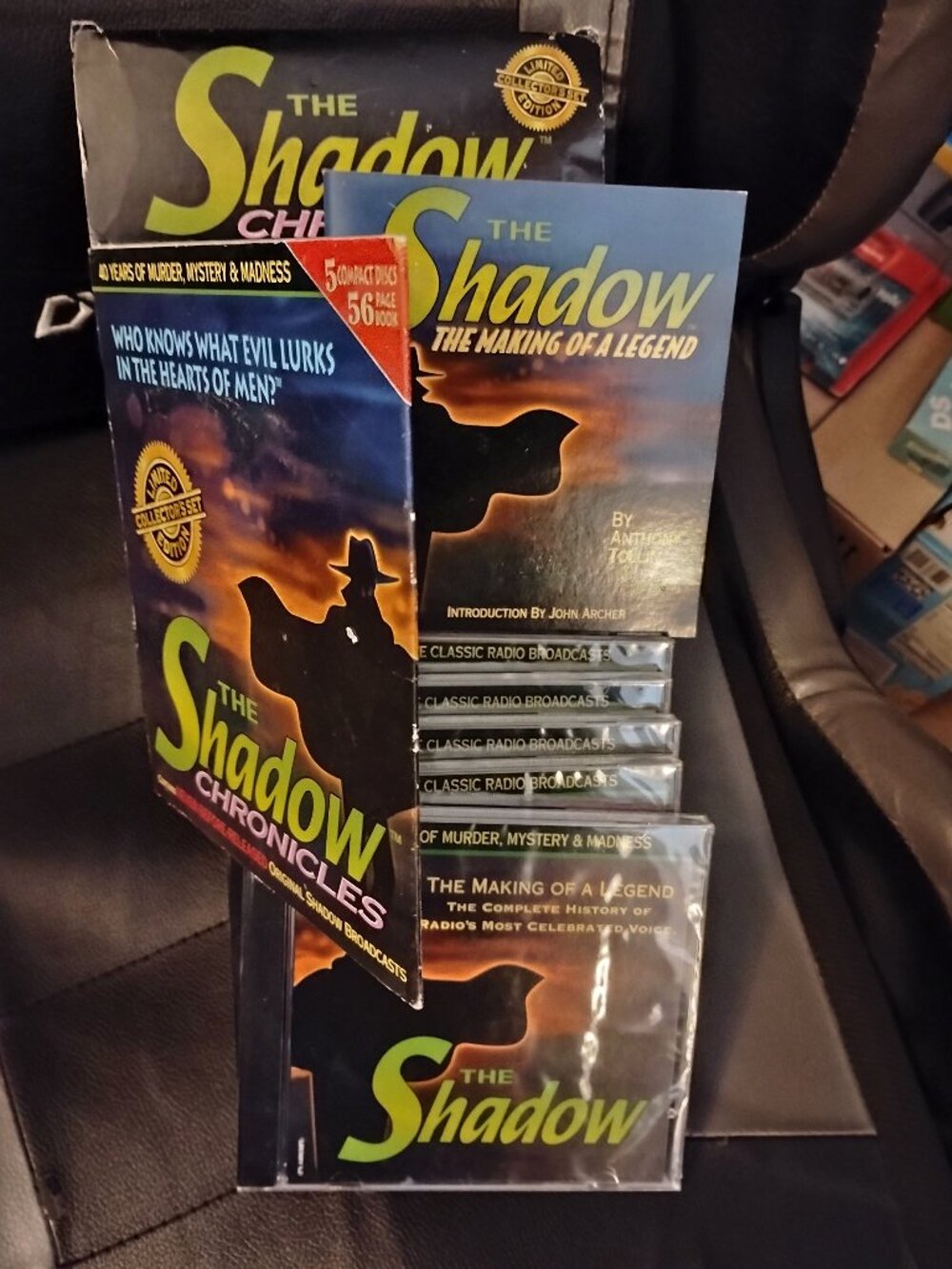 THE SHADOW CHRONICLES LIMITED COLLECTOR'S SET EDITION 5 CDS & BOOK~PLEASE READ
